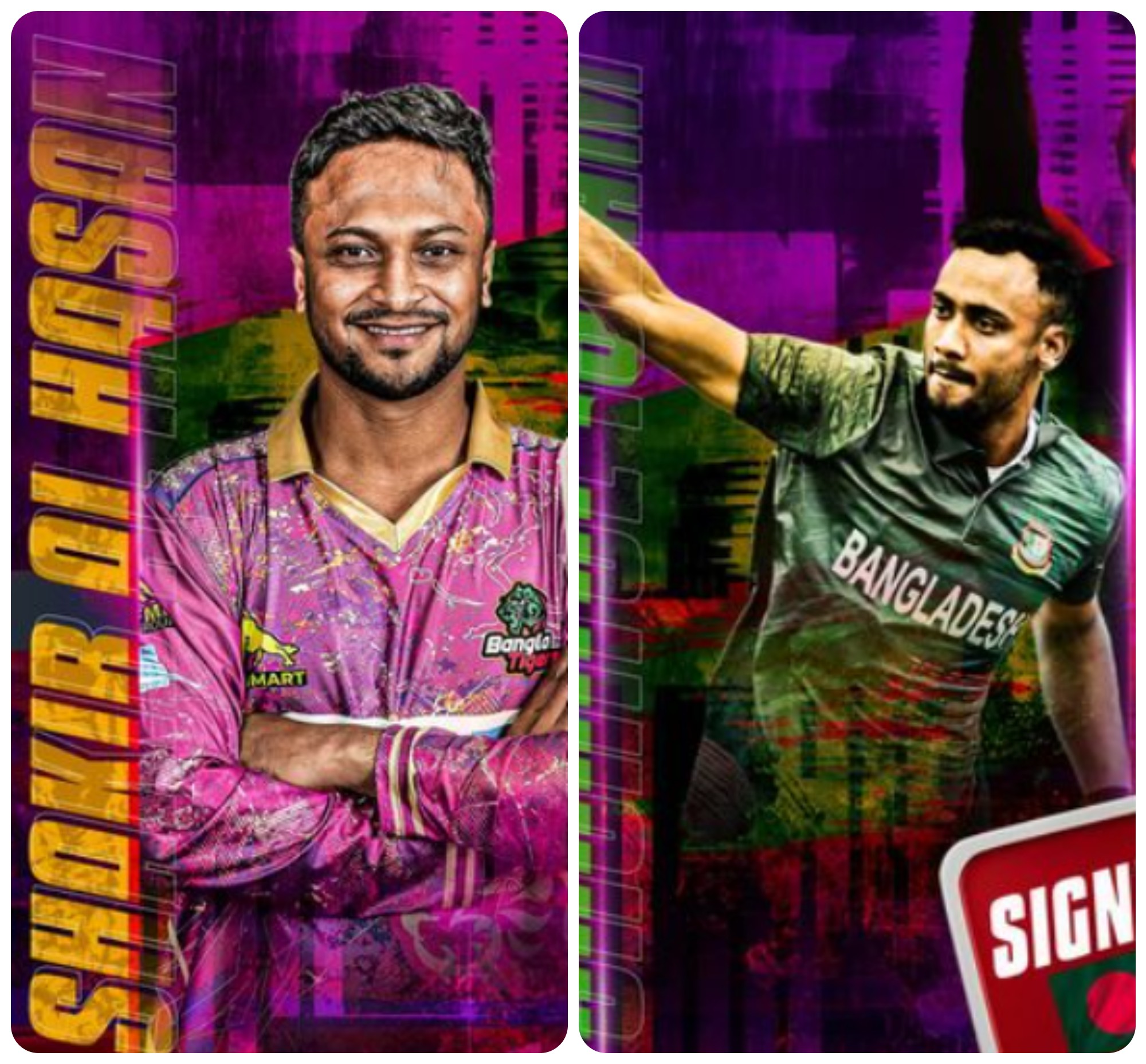 Shakib, Shoriful to feature for Bangla Tigers Mississauga in GT20